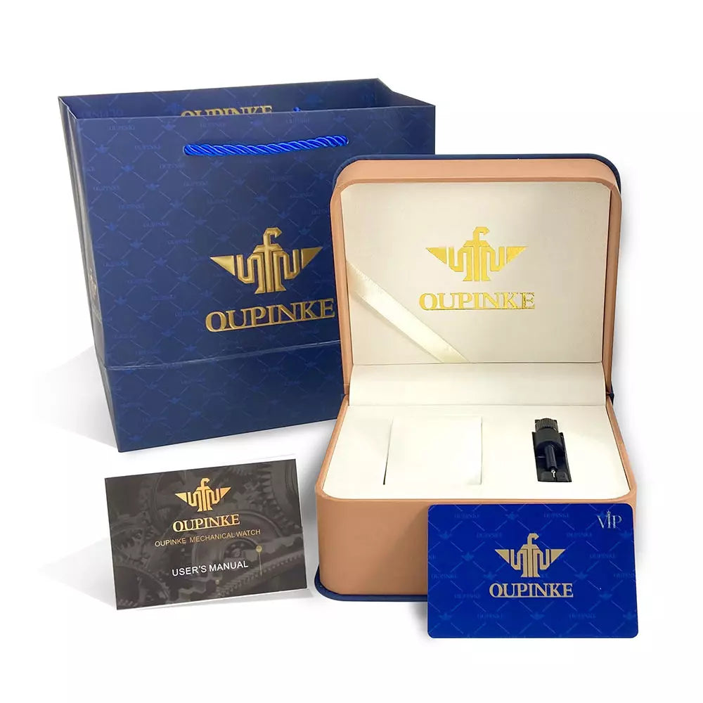 Relógio Masculino  Oupinke Azure Glacier