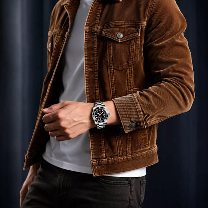 relogio masculino preto original pagani design