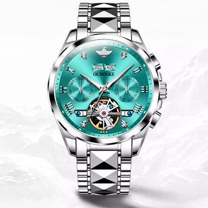relogio masculino prata elegante