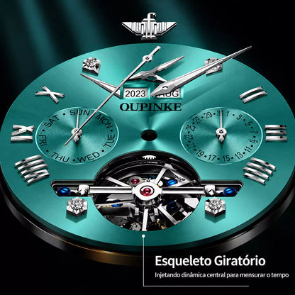 Relógio Masculino  Oupinke Azure Glacier
