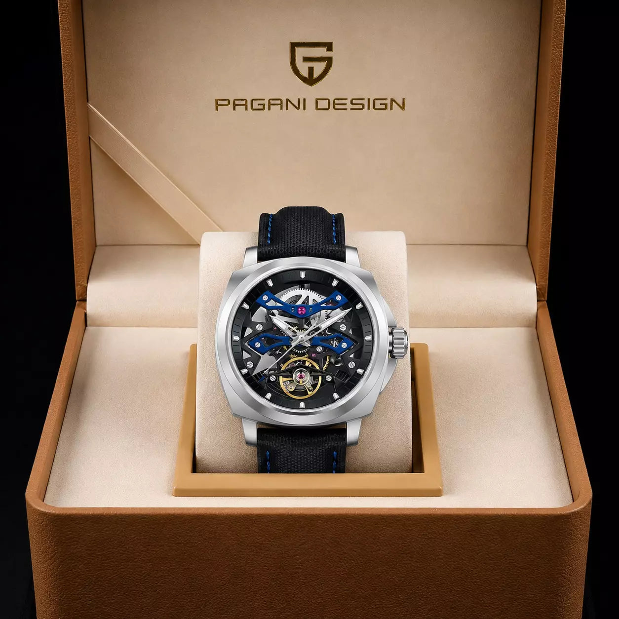 relogio masculino automatico esportivo pagani design 2.3