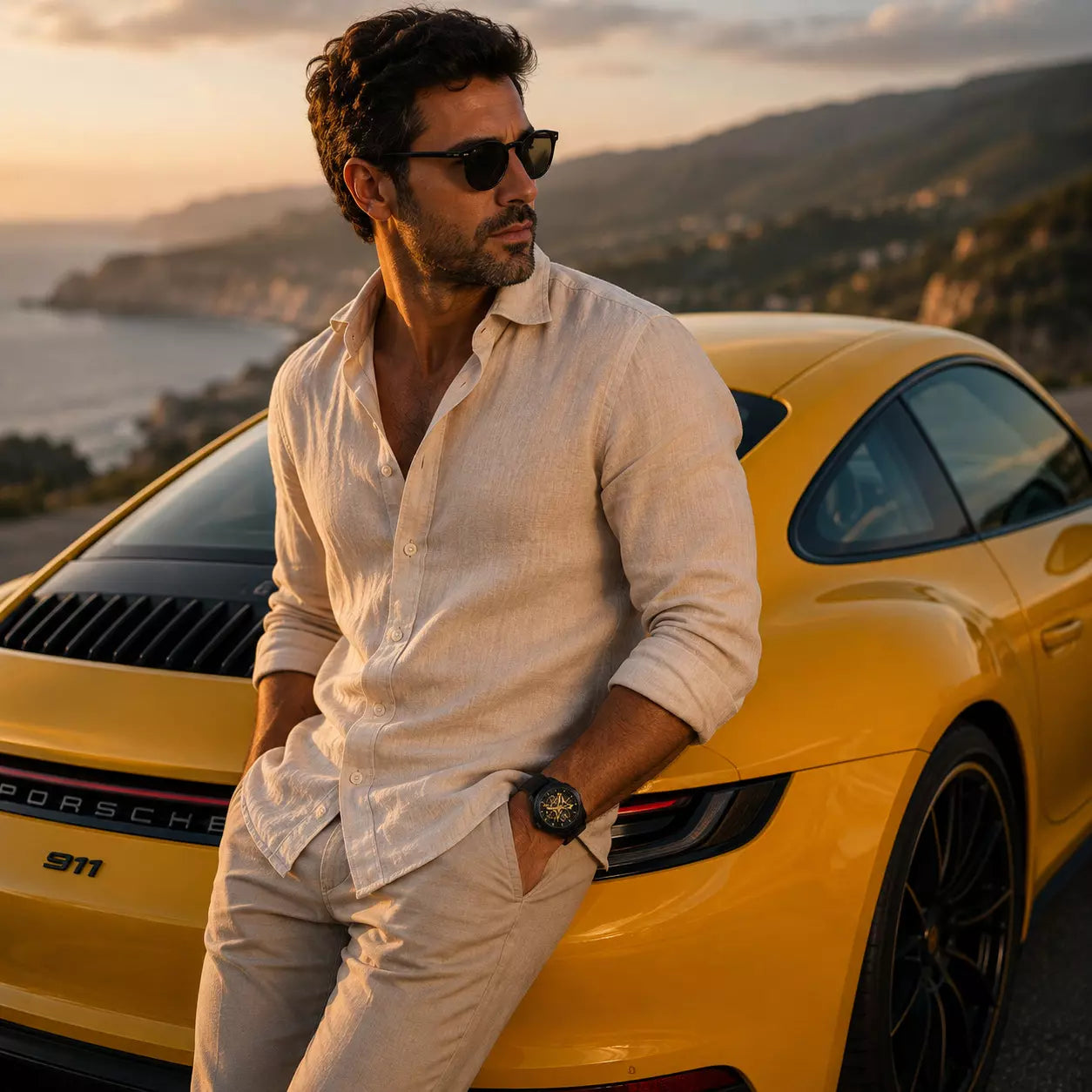 relogio masculino automatico  pagani design modelo exclusivo