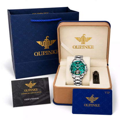 Relógio Masculino  Oupinke Azure Glacier