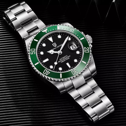 relogio masculino Black Green pagani design original
