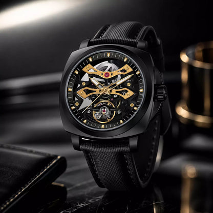 relogio masculino preto pagani design original
