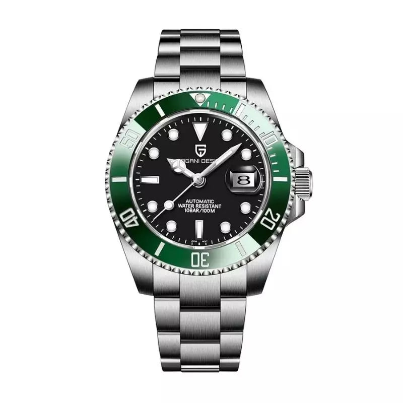 relogio masculino pagani design original  Ocean Black Green