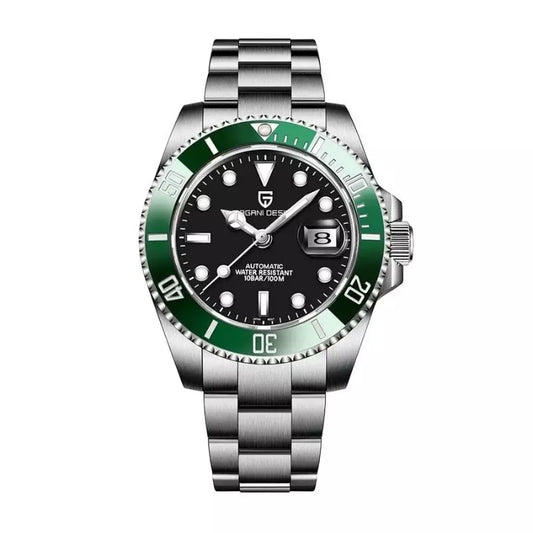 relogio masculino pagani design original  Ocean Black Green